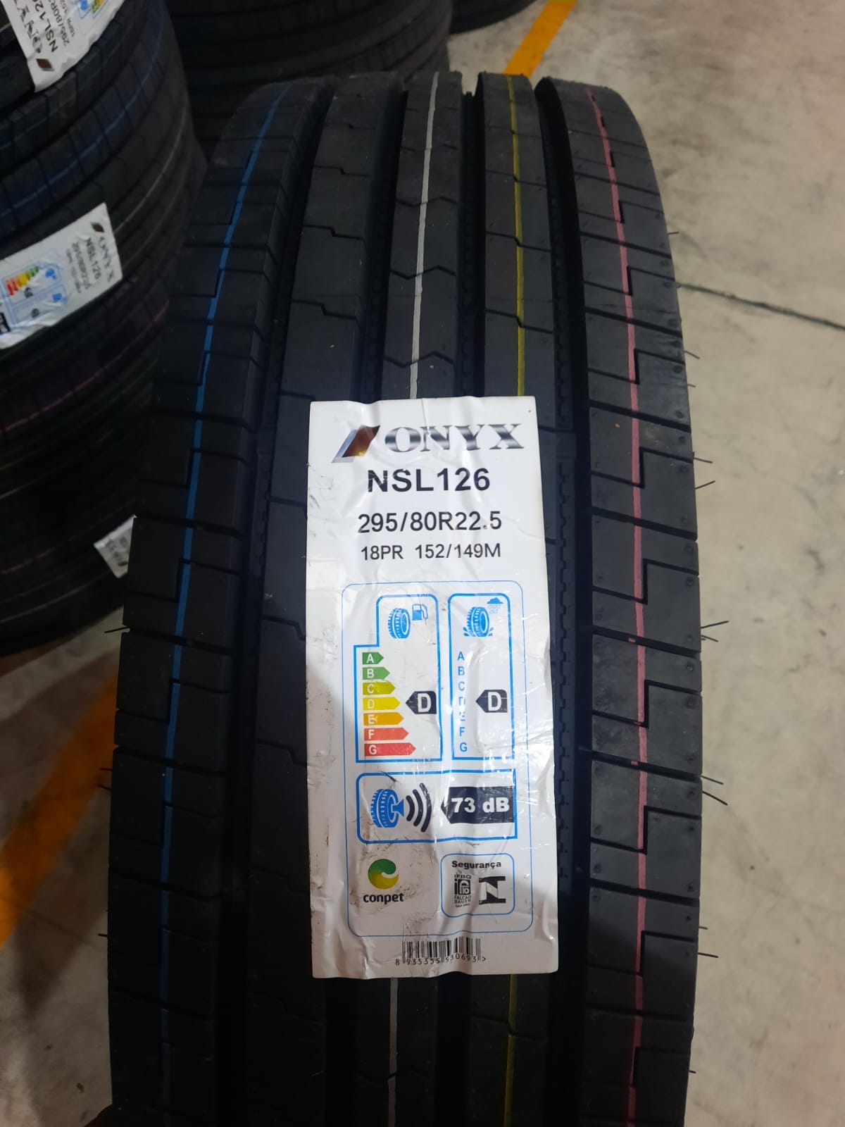 PNEU ONYX 295/80R22.5 18PR 152/149M TL NSL126 - Imagem 2