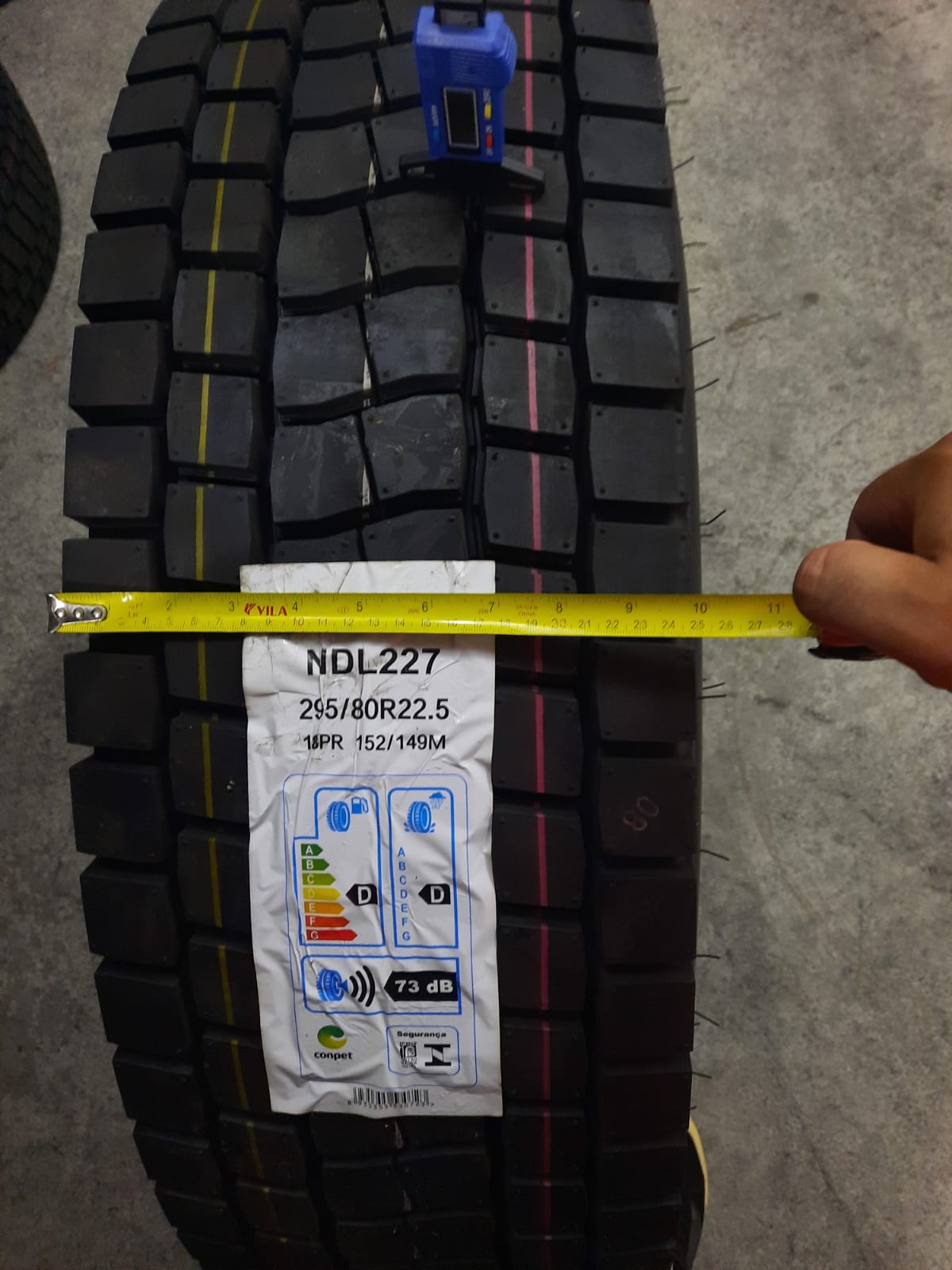 PNEU ONYX 295/80R22.5 18PR 152/149M TL NDL227 - Imagem 2